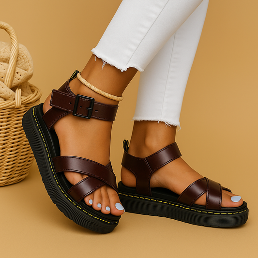 Dames Orthopedische Sandalen – Comfortabele Ondersteuning voor Voetpijnverlichting