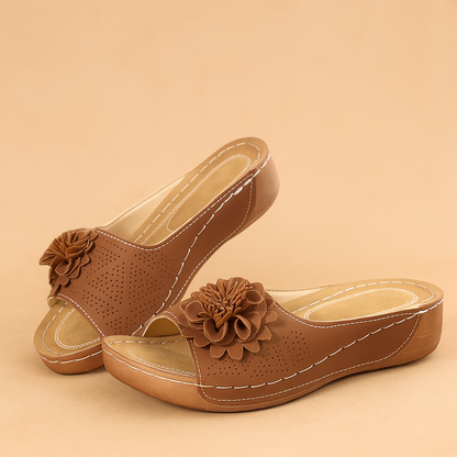 Orthopedische Sandalen met Bloemmotief voor Dames | Comfortabele en Ondersteunende Schoenen