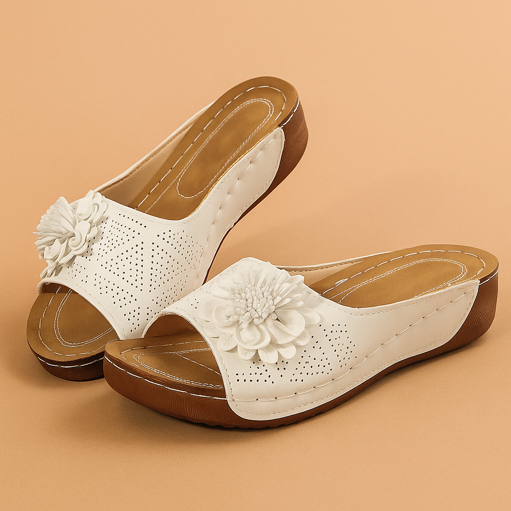 Orthopedische Sandalen met Bloemmotief voor Dames | Comfortabele en Ondersteunende Schoenen