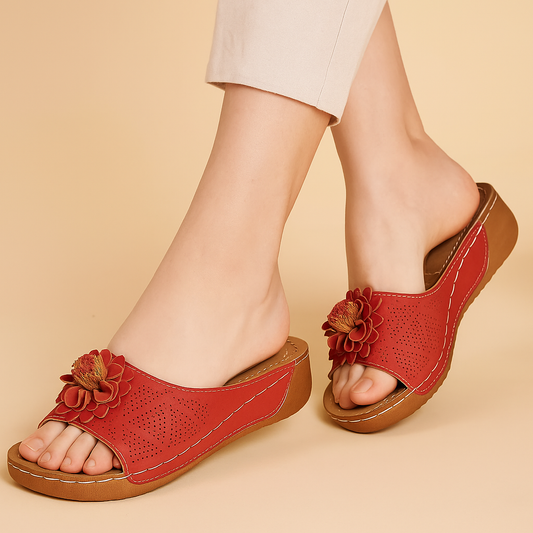 Orthopedische Sandalen met Bloemmotief voor Dames | Comfortabele en Ondersteunende Schoenen