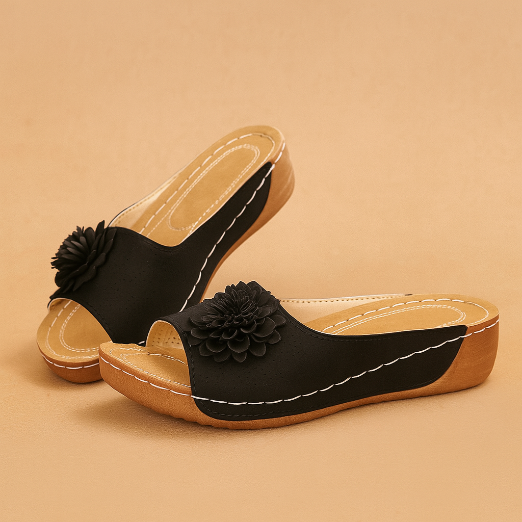 Orthopedische Sandalen met Bloemmotief voor Dames | Comfortabele en Ondersteunende Schoenen