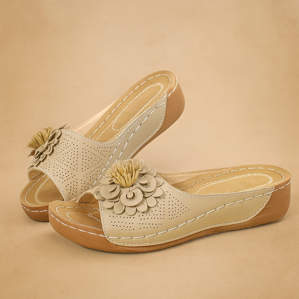 Orthopedische Sandalen met Bloemmotief voor Dames | Comfortabele en Ondersteunende Schoenen
